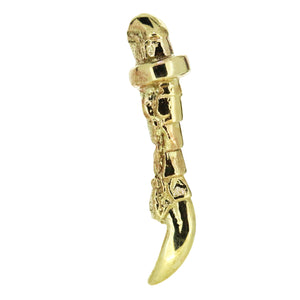 Claw Stud 2 - 9ct Gold