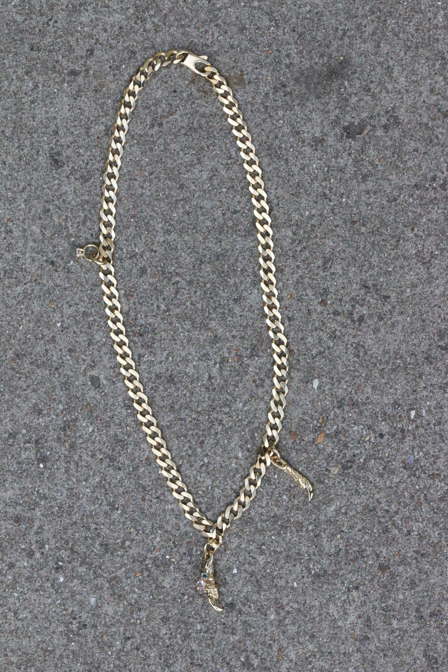 Mythology Necklace - Gold Plate
