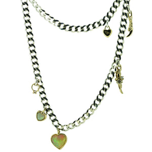 Opal Love Heart Mythology Necklace