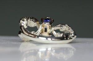 Sapphire Mood Ring