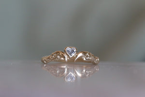 Diamond Sweetheart Ring - RESERVED