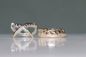 Liam and Trish's Wedding Bands