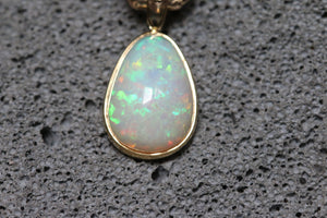 Opal Egg Necklace