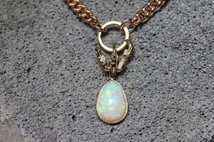 Opal Egg Necklace